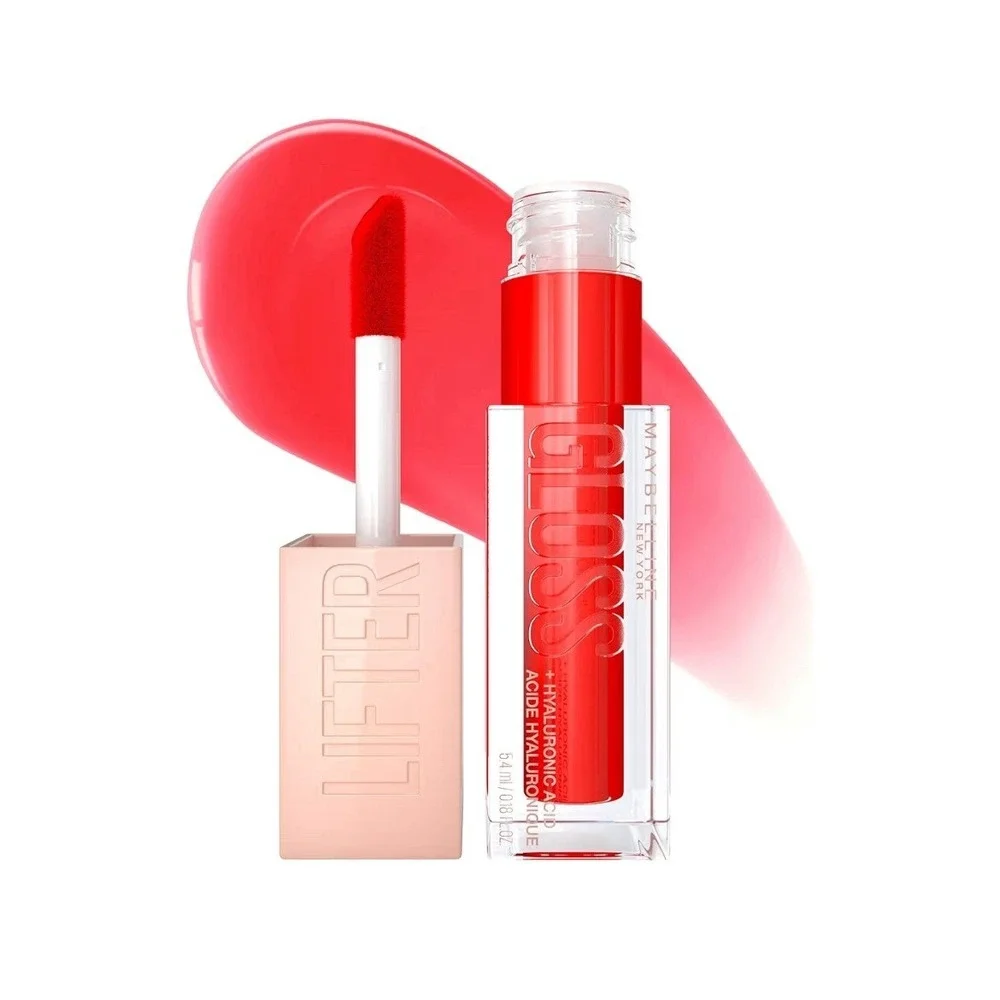 Maybelline Lifter Gloss + Hyaluronic Acid (5.4mL/0.18Oz) Sweetheart Sheer Red 23